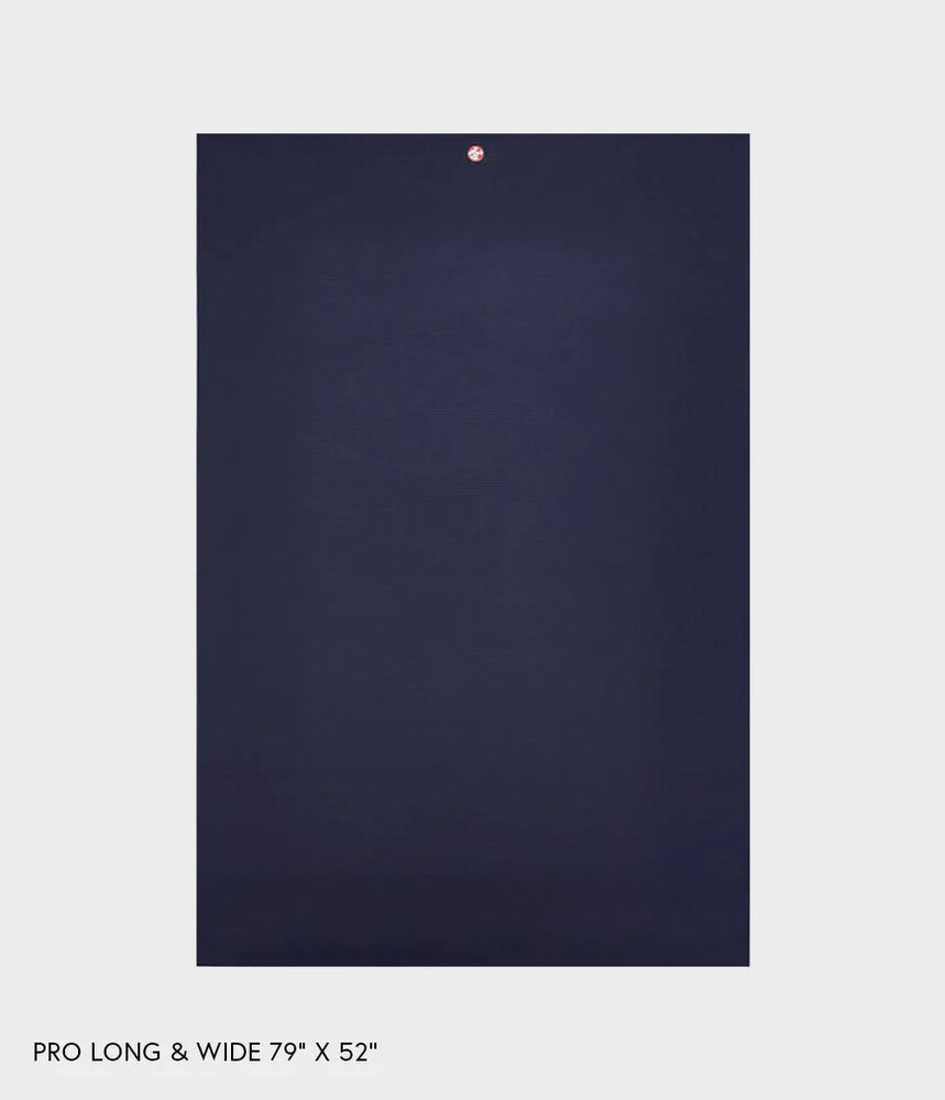 Manduka Pro Yogamåtte Long   Wide 200x132cm  Midnight