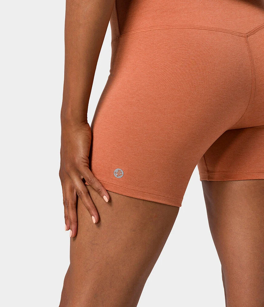 Manduka  Quot Dhara Quot  Short  Clay Heather