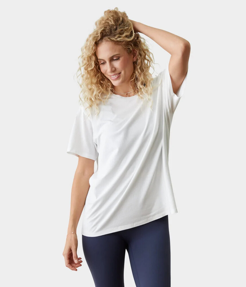Manduka Vinyasa Tee  White