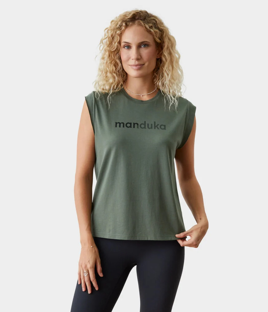 Manduka Warrior Tee  Earth