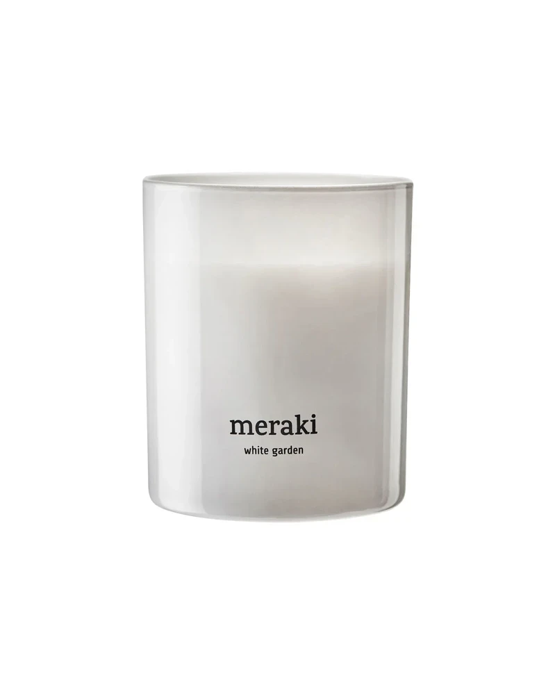 Meraki Duftlys White Garden  1stk  200g