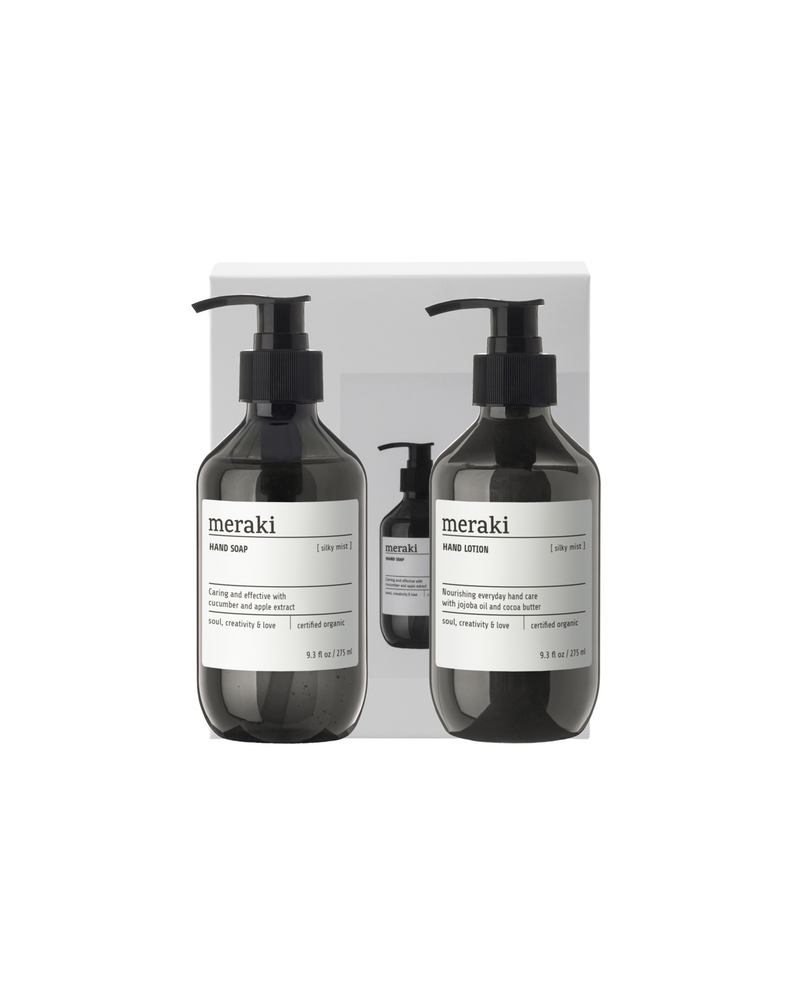 Meraki Gaveæske  Silky Mist  Simple Hand Care  275ml