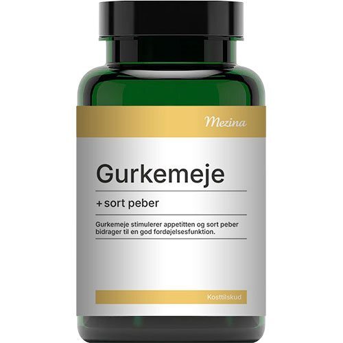 Mezina Gurkemeje   Sort Peber  120kap