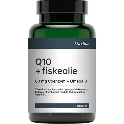 Mezina Q10   Fiskeolie  60kap