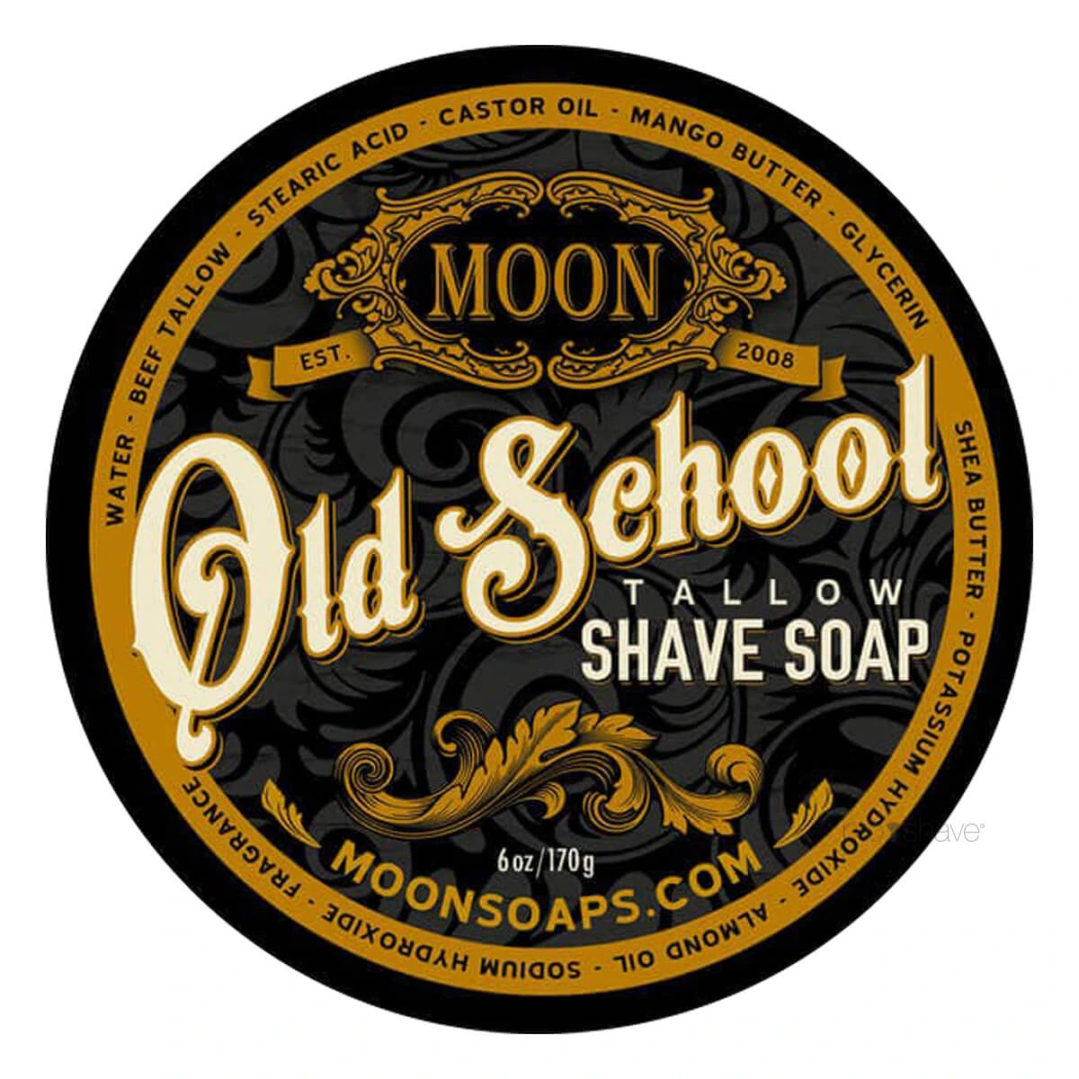 Moon Soaps Barbersæbe  Old School  170 Gr
