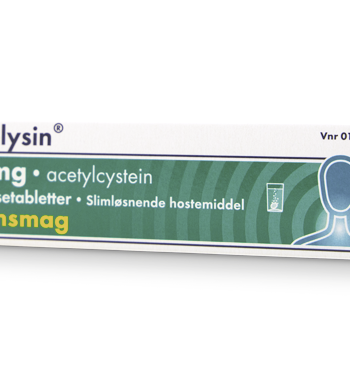 Mucolysin Citron 25 Brusetabletter
