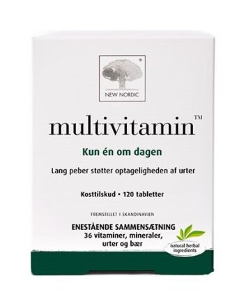 Multivitamin New Nordic 120 Tabletter