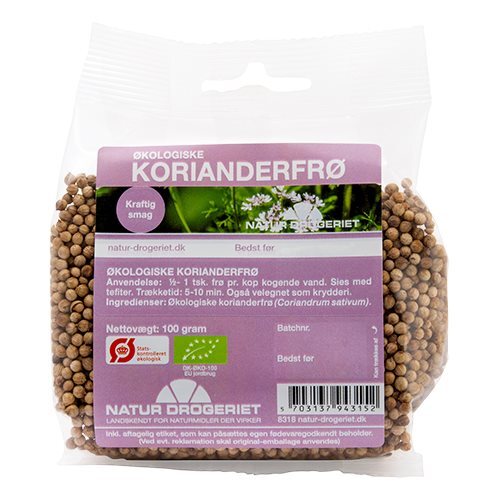Natur-drogeriet Korianderfrø    100g