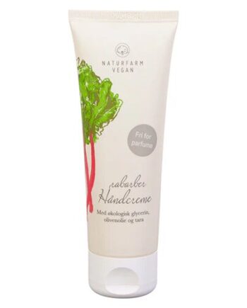 Naturfarm Håndcreme Rabarber 75 Ml