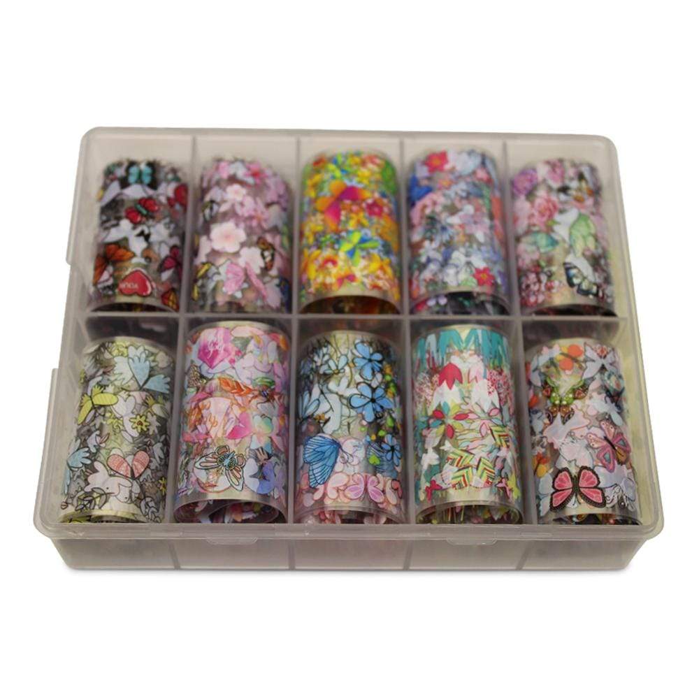 Neglefolie   Sommerfugle Motiver   Transfer Neglefolie Til Nail Art