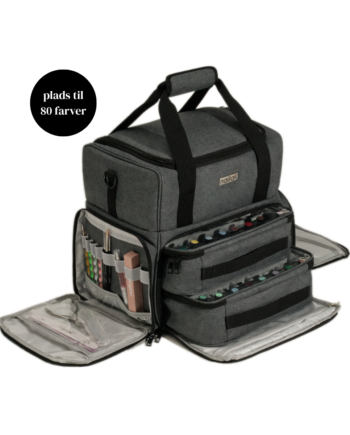 Negletaske Premium Charcoal Grey