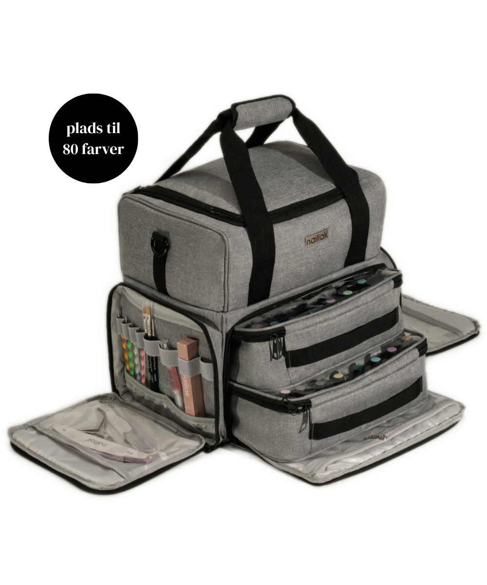 Negletaske Premium Light Grey