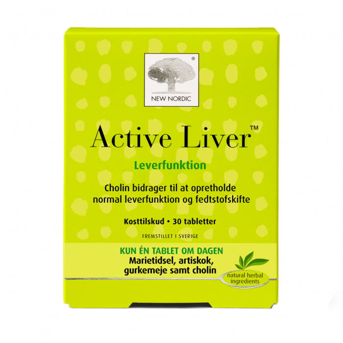 New Nordic Active Liver 60 Tabletter