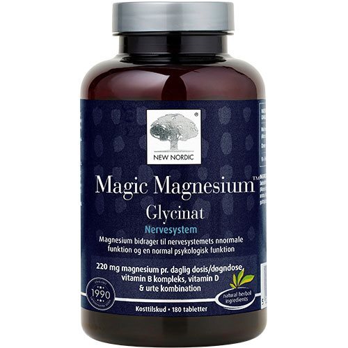 New Nordic Magic Magnesium Glycinat  180tab