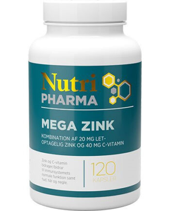 Nutri Pharma Mega Zink 120 Kaps