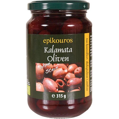 Oliven Kalamata    Sten øko  315 Gram