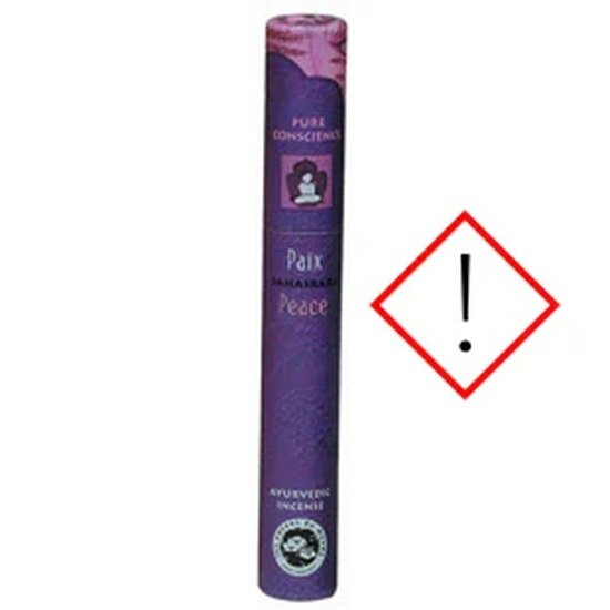 Peace Ayurvedisk Røgelse øko  16 Stk