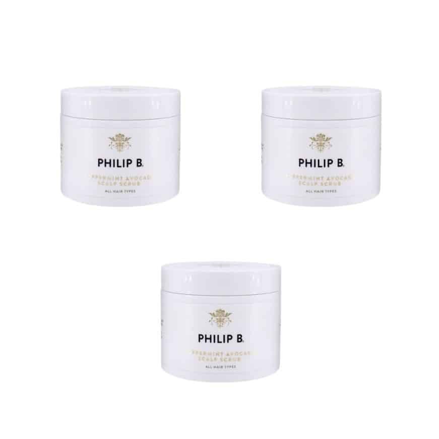 Philip   Pepperment Avocado Scalp Scrub 236ml X3