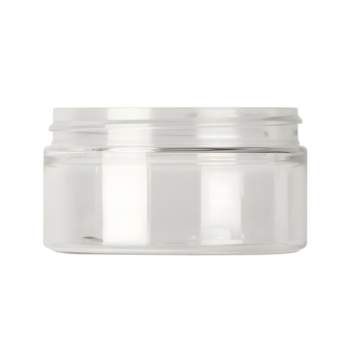Plastbøtte 100 Ml Klar Pet Med 70 Mm Gevind Let Og Stærk Giftfri Genanvendelig Hedenhus Til Cremer Salver
