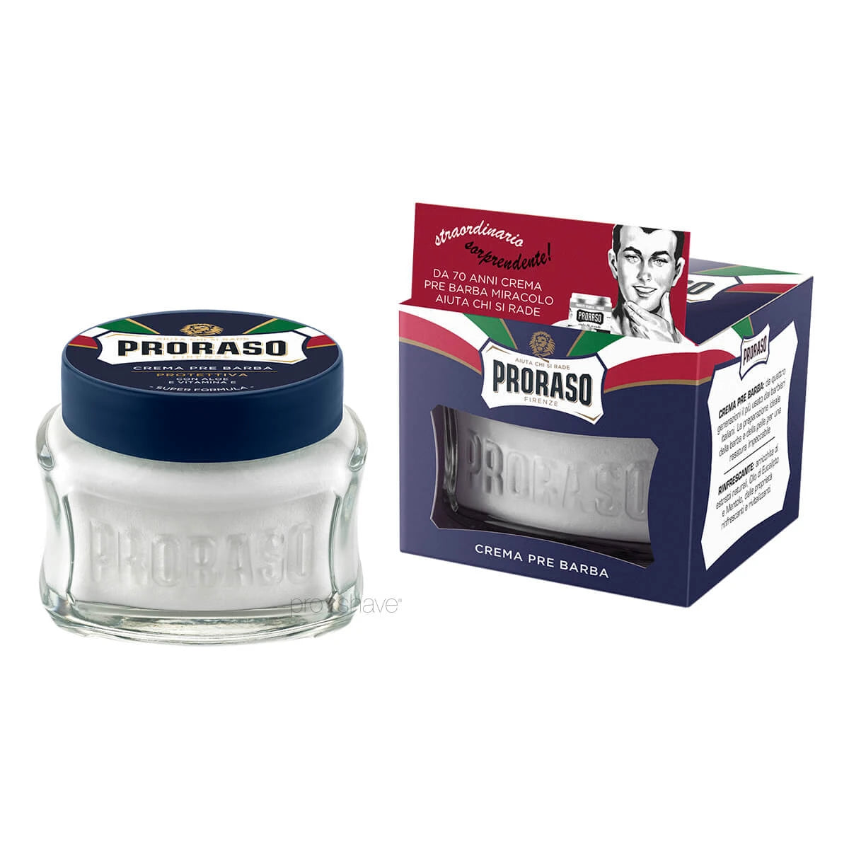 Proraso Preshave Cream Protect  Aloe    -vitamin  100 Ml