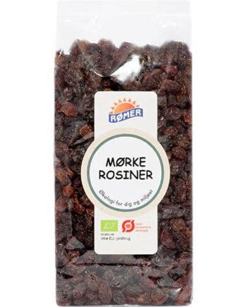 Rosiner Mørke øko  500 Gram