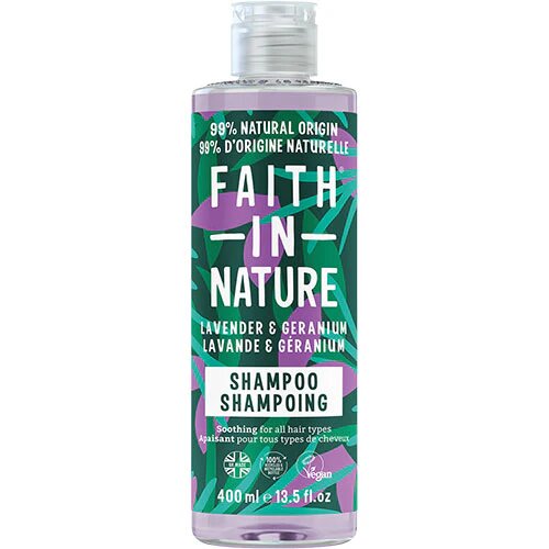 Shampoo Lavendel   Geranium Faith In Nature 400 Ml