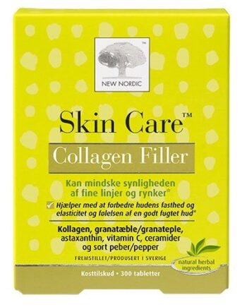 Skin Care Collagen Filler 300 Tabletter