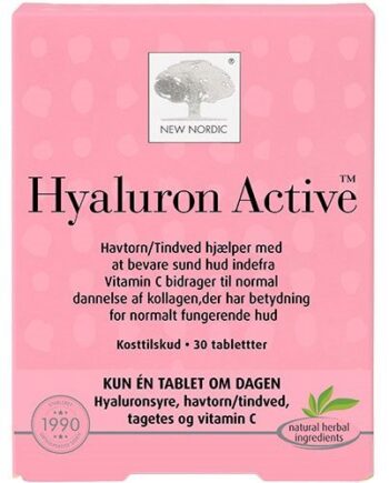 Skin Care Hyaluron Active 30 Tabletter