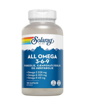 Solaray All Omega  - -  180 Kaps