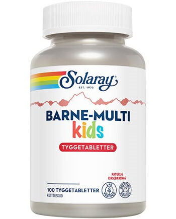 Solaray Barne-multi Tyggevit  Børn 100 Tab