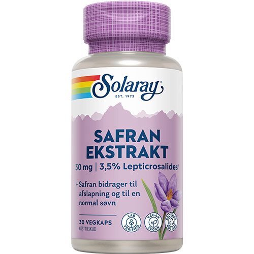 Solaray Safran Ekstrakt  30kap