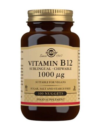 Solgar B12 Vitamin 1000 Ug 100 Tabletter