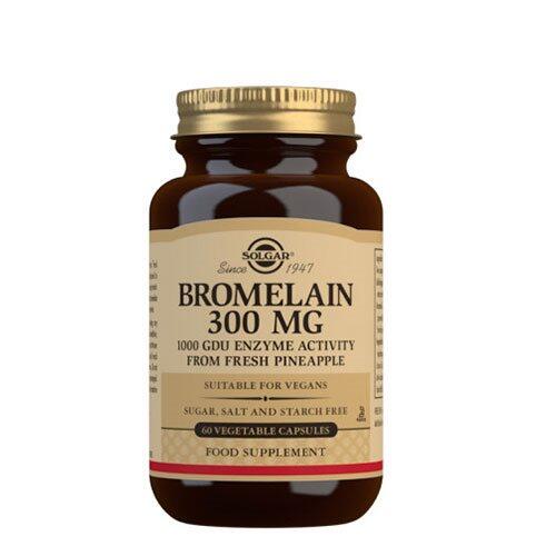Solgar Bromelain 300 Mg  60kap