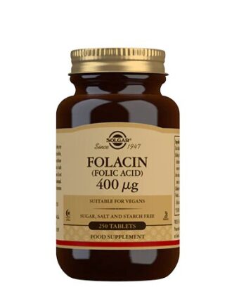 Solgar Folsyre 400 Mcg  Folacin  250 Tab