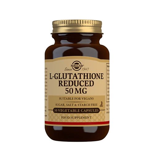 Solgar  -glutathione 50 Mg 30 Kapsler