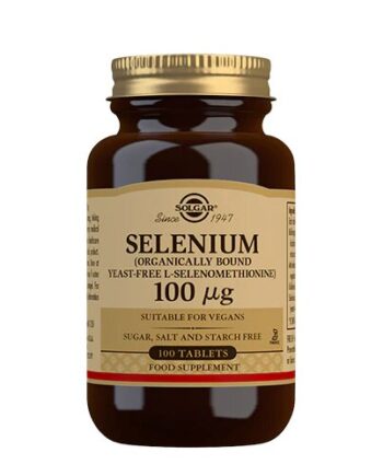 Solgar Selen 100 Mcg 100 Tabletter