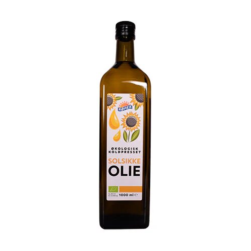 Solsikkeolie Koldpresset øko    Liter