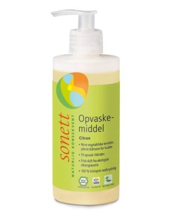 Sonett Opvaskemiddel Citron 120 Ml