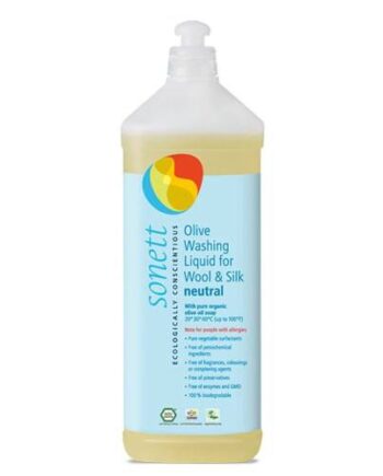 Sonett Vaskemiddel Uld Silke Oliven Neutral   Liter