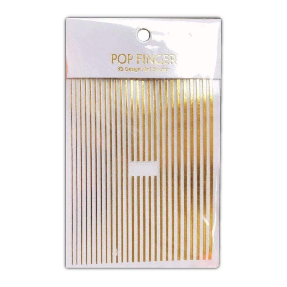 Striping Tape Guld Klistermærke Nail Stickers Til Negle