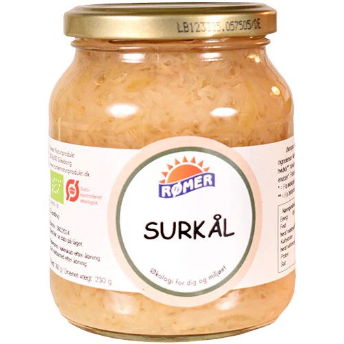 Surkål   Glas øko  260 Gram