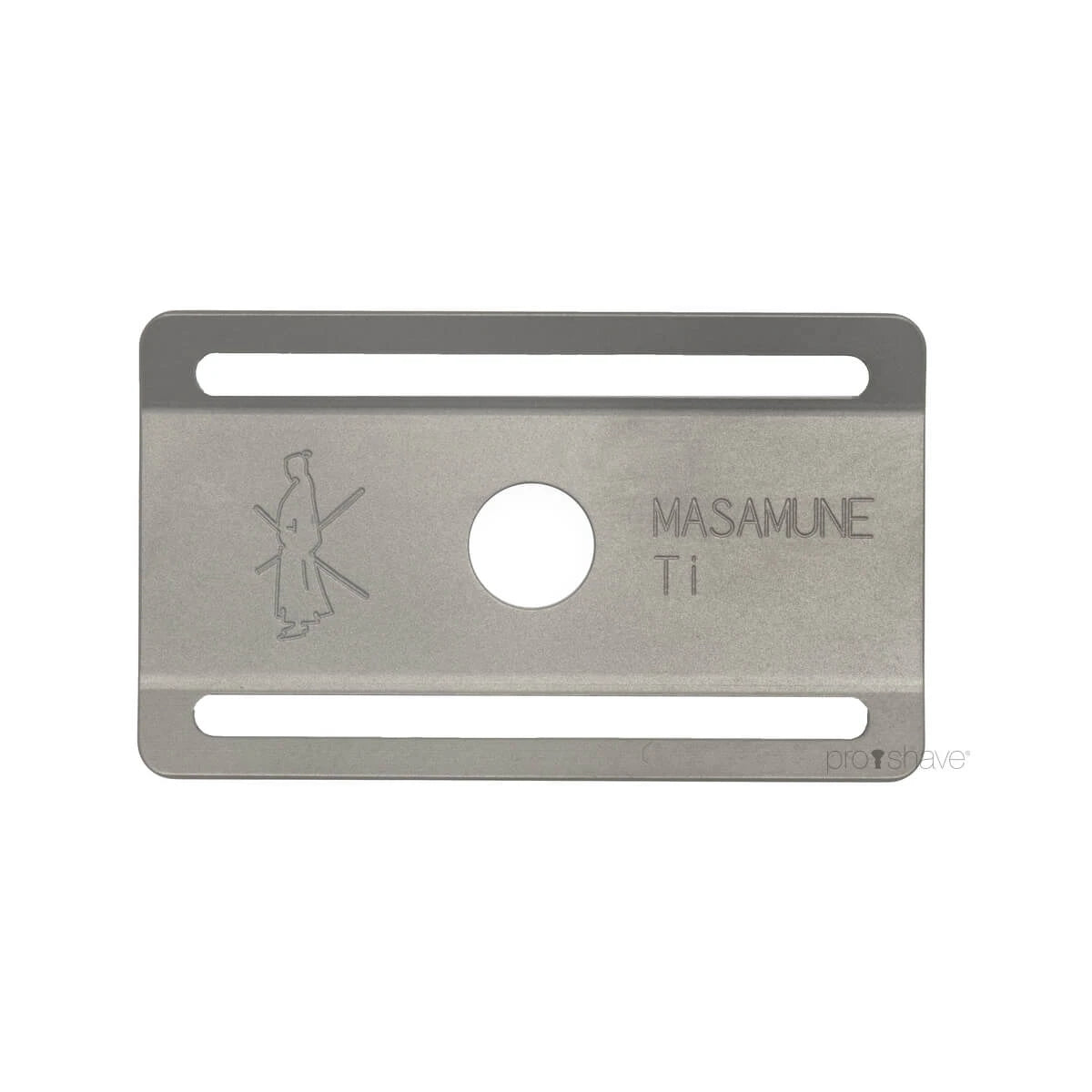 Tatara Razors Masamune Bundplade Lukket Kam Titanium