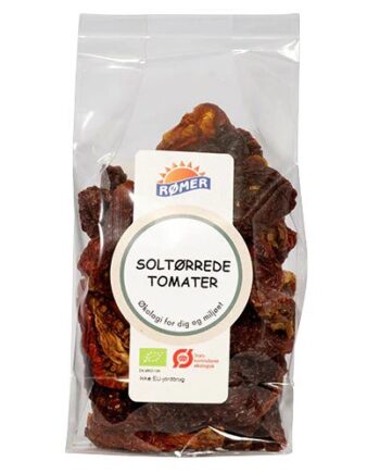 Tomater Soltørrede øko  125 Gram