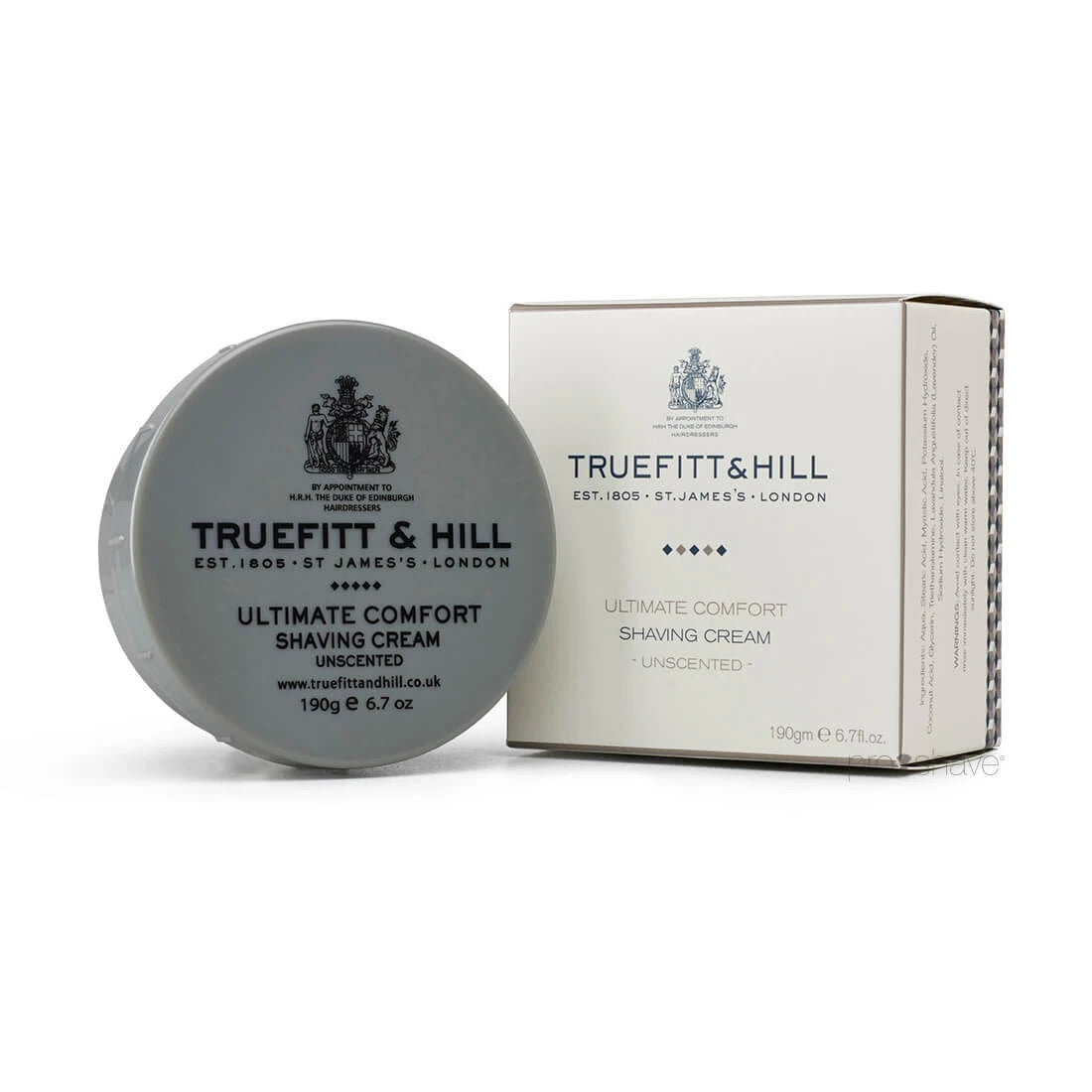 Truefitt   Hill Barbercreme  Ultimate Comfort  Unscented  190 Gr