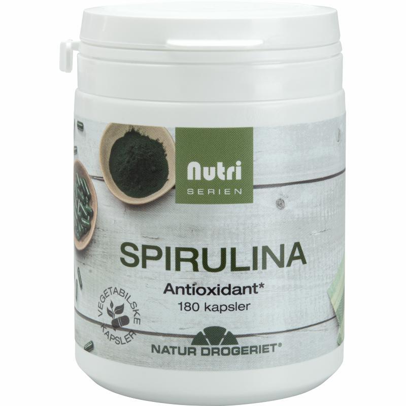 Unik Spirulina 350 Mg  180 Kapsler