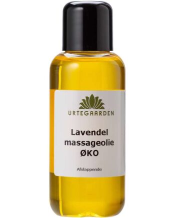 Urtegaarden Massageolie øko Lavendel Afslappende øko 100 Ml