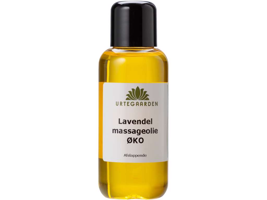 Urtegaarden Massageolie øko Lavendel Afslappende øko 100 Ml