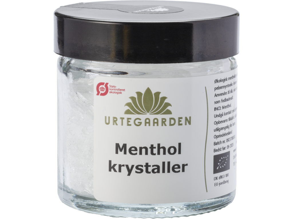 Urtegaarden Menthol Krystaller 20g