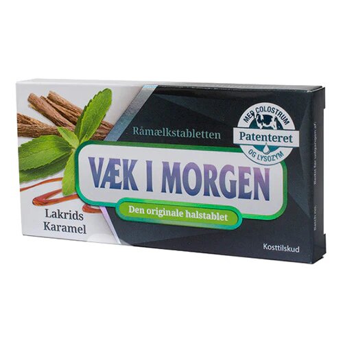 Væk   Morgen Lakrids Karamel 20 Tabletter