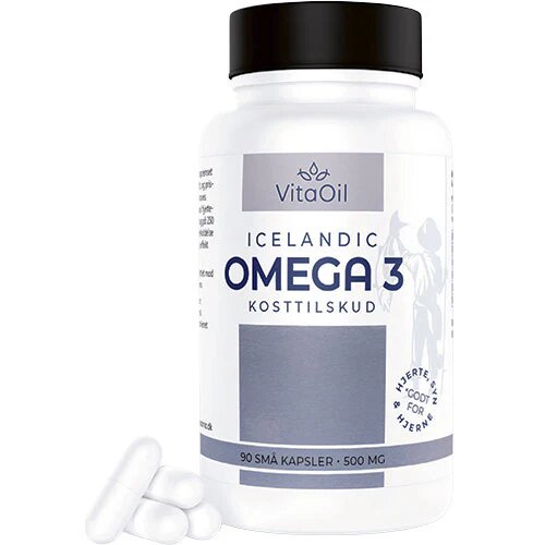 Vitaoil Icelandic Omega   Kapsler 90 Kapsler